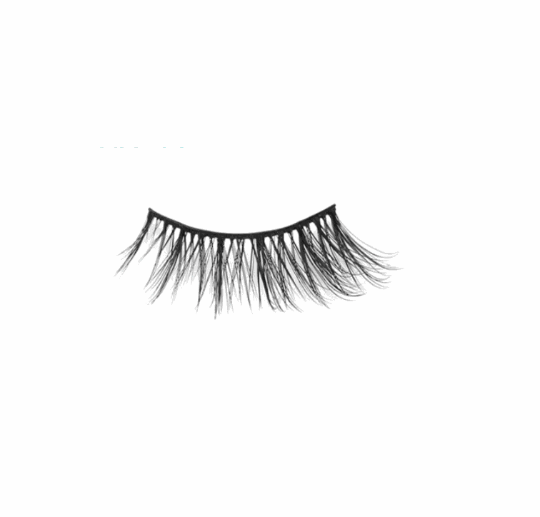 Gorgeous 100 vegan half lash for comfortable winged look